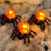 Halloween Spider Candlestick - Battery - Operated Flameless LED Halloween Candles - Gear Elevation