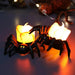 Halloween Spider Candlestick - Battery - Operated Flameless LED Halloween Candles - Gear Elevation