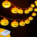 Halloween String Lights Pumpkin LED Light - Halloween Lights for Indoor and Outdoor Decoration - Gear Elevation