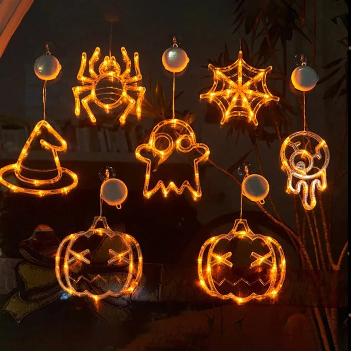 Halloween Suction Cup Light LED - Halloween Window Decorations Lights - Gear Elevation