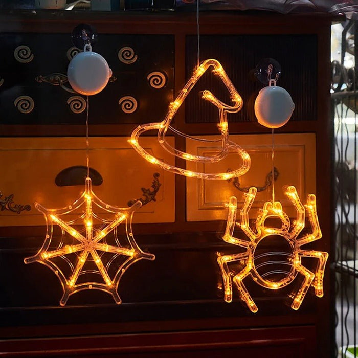 Halloween Suction Cup Light LED - Halloween Window Decorations Lights - Gear Elevation