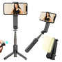 Handheld Gimbal Stabilizer - Selfie Stick Tripod with Wireless Remote with 360°Automatic Rotation - Gear Elevation