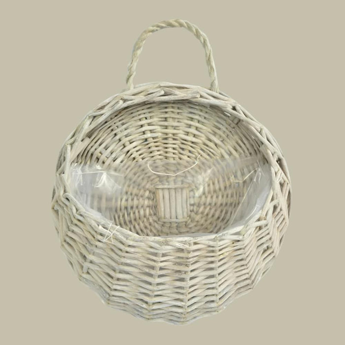 Handmade Woven Hanging Basket – Natural Wicker Storage Basket for Home, Garden, Wedding, and Wall Decorations. - Gear Elevation