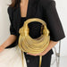 Handwoven Noodle Knotted Bag - Dimensional Handbag - Gear Elevation