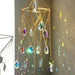 Hanging Sun Catcher Crystal - Hanging Sun Catcher with Chain Rainbow Maker Crystal Prisms for Home Decor - Gear Elevation