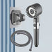 High Pressure Massage Shower Head - Handheld 3 Spray Mode Showerhead with Filters - Gear Elevation