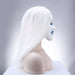 Horror White Witch Ghost Latex Mask - Realistic Latex Design - Gear Elevation