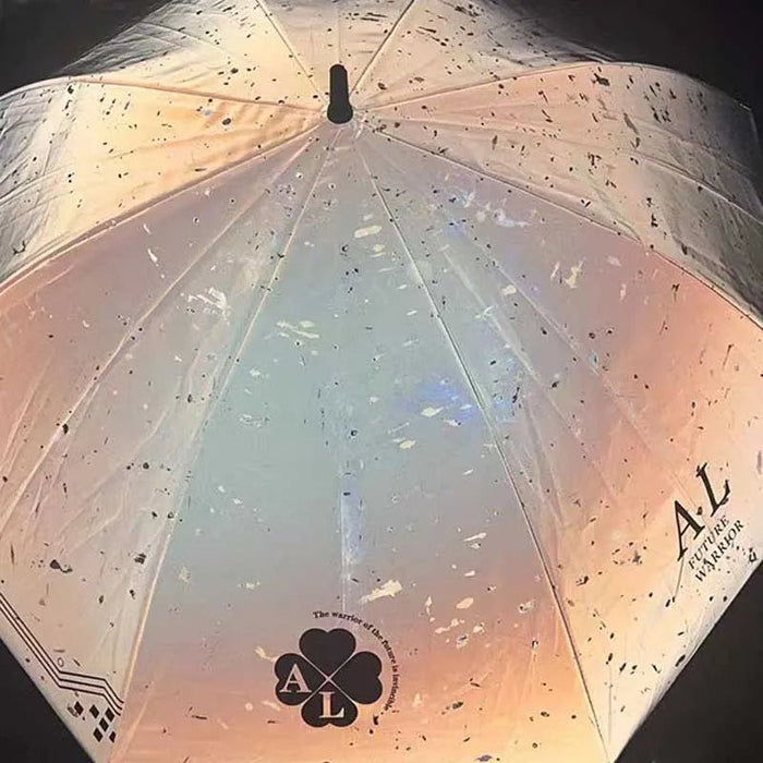 Iridescent Color - Changing Umbrella – Reflective, Auto - Folding EVA Shield for Dazzling Future Warriors - Gear Elevation