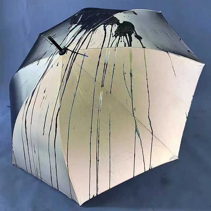 Iridescent Color - Changing Umbrella – Reflective, Auto - Folding EVA Shield for Dazzling Future Warriors - Gear Elevation