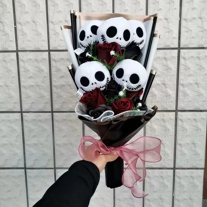 Jack Skellington Doll Bouquet - Halloween Jack Skellington Plush Bouquet Doll - Gear Elevation