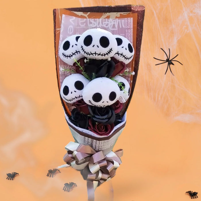 Jack Skellington Doll Bouquet - Halloween Jack Skellington Plush Bouquet Doll - Gear Elevation