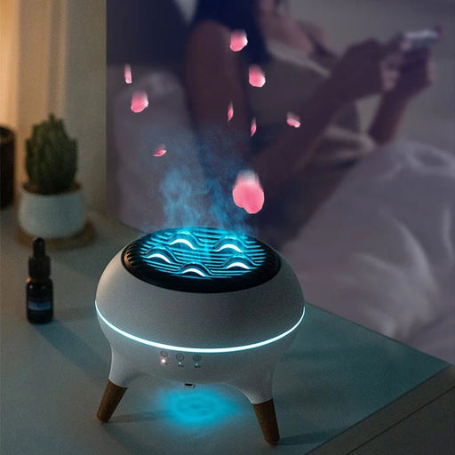 Jellyfish Aromatherapy Humidifier with Night Light – Soothing Atmosphere Lamp for Home & Office Relaxation - Gear Elevation