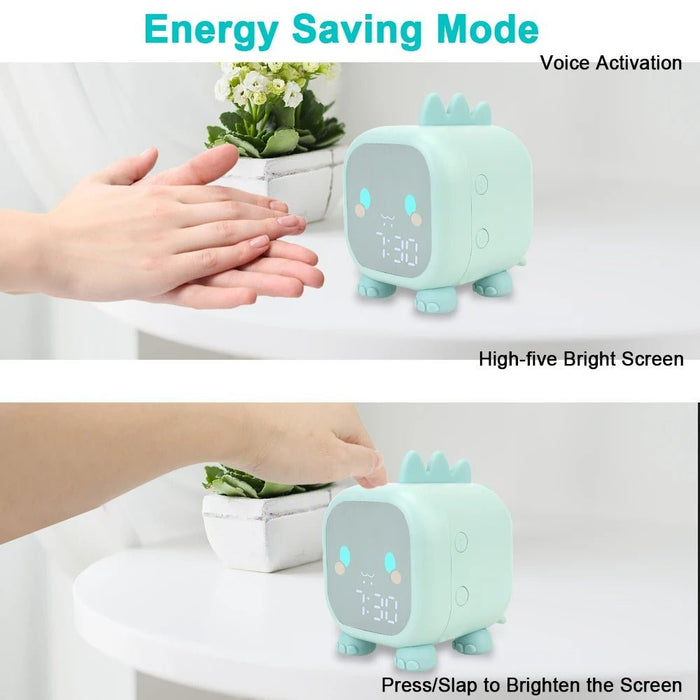 Kids Sleep Trainer Alarm Clock - Digital LED Timer - Gear Elevation