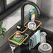 Kitchen Sink Drain Rack - Hanging Faucet Drain Rack for Sink Organizer - Gear Elevation