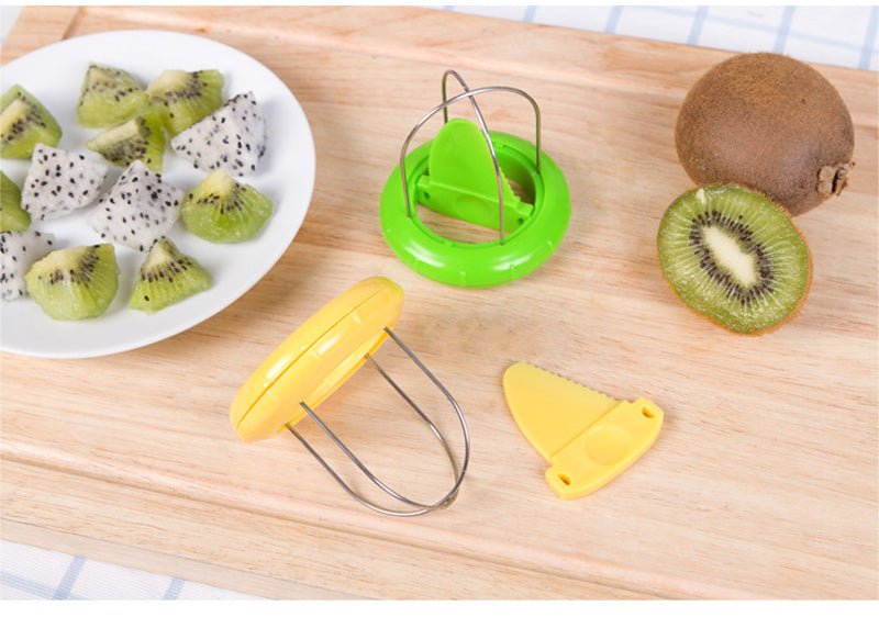 Kiwi Cutter Peeler Tool – Creative Stainless Steel Tool for Perfectly Peeled Kiwifruit – Your Must - Have Kitchen Gadget - Gear Elevation