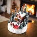 LED Christmas Village Miniature Set – Snowy Resin Houses for Festive Home Décor & Delightful Gifts for Kids & Friends - Gear Elevation