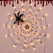 LED Spider Web String Light with 8 Modes Remote Control - Outdoor Indoor Party Halloween Decoration - Gear Elevation