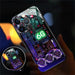 Light Up Phone Case - Mechanical Slide Smart LED Tempered Glass Phone Case for iPhone - Gear Elevation