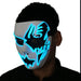 Luminous LED Halloween Mask - Halloween Cosplay Props LED Scary Mask Carnival Costume - Gear Elevation