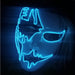 Luminous LED Halloween Mask - Halloween Cosplay Props LED Scary Mask Carnival Costume - Gear Elevation