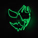 Luminous LED Halloween Mask - Halloween Cosplay Props LED Scary Mask Carnival Costume - Gear Elevation