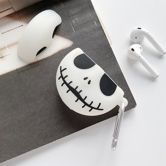 Luminous Skull AirPods Case - Glows in the dark - Gear Elevation