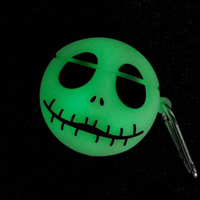 Luminous Skull AirPods Case - Glows in the dark - Gear Elevation