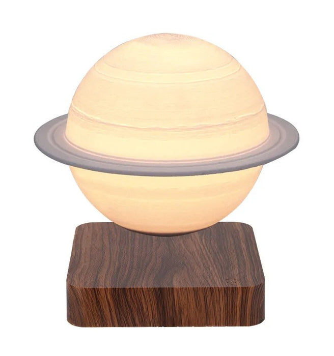 Magnetic Levitating Moon, Jupiter & Saturn Lamp – 3D Floating Light for Romantic Home Décor - Gear Elevation