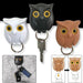 Magnetic Night Owl Key Holder – Charming Keychain Keeper with Eye - Catching Automatic Open - Close Feature for Home & Office - Gear Elevation