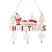 Merry Christmas Wooden Door Pendant – Festive Welcome Sign for the Holiday Season - Gear Elevation