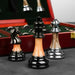 Metal Chess Set with Large 45CM Wooden Board - Gear Elevation