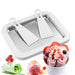 Mini Frozen Yogurt & Ice Cream Maker Pan – Create Rolled Ice Cream Delights at Home with Spatulas for a Sweet Treat Experience - Gear Elevation