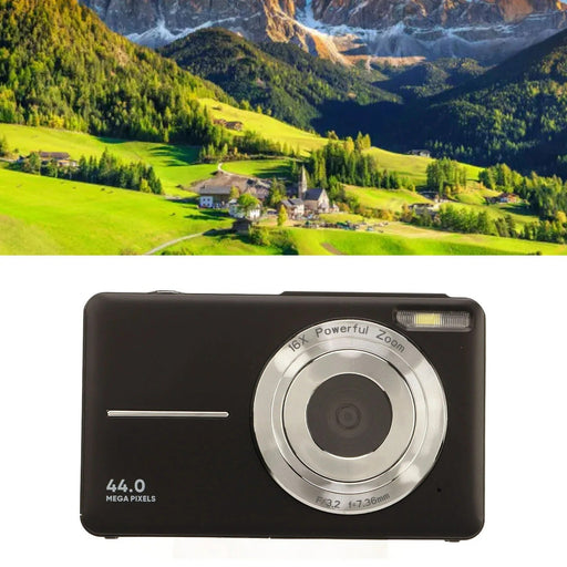 Mini HD Digital Camera - Portable Digital Camera with 2.4 - inch IPS Display and Type - C Charging - Gear Elevation