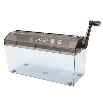 Mini Paper Shredder - Electric Mini Shredder Paper Cutting Machine for Office, Home, School and Stationery - Gear Elevation