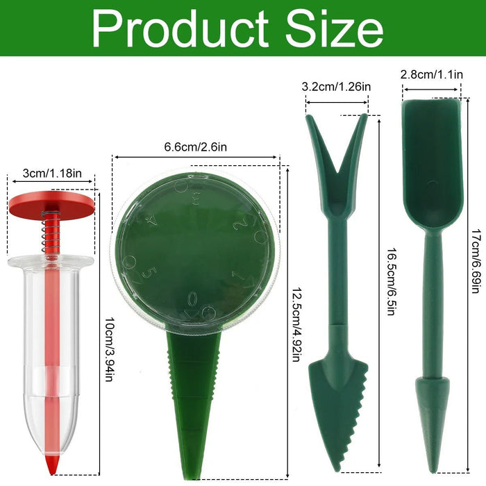 Mini Syringe Seeder - Seed Planter Mini Hand Spreader Garden Seed Planter for Carrot, Lettuce, Grass and Spinach Seed - Gear Elevation