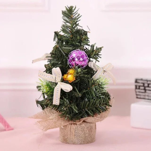 Mini Tabletop Christmas Tree Ornaments – Delightful DIY Décor for Your Table, Perfect for Holiday Celebrations and New Year’s Festivities! - Gear Elevation