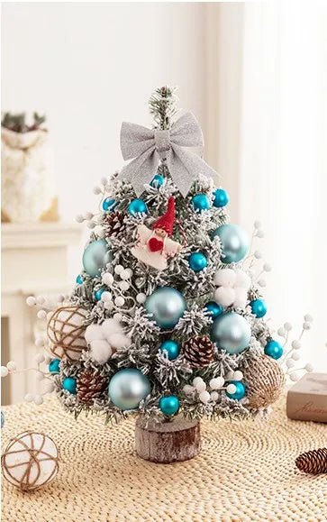 Mini Tabletop Christmas Tree with LED Lights – 45CM Festive Decor for Home, Office & Parties - Gear Elevation