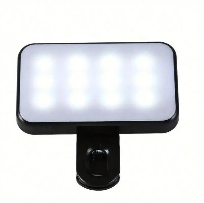 Mobile Phone Clip-On LED Light - LED High Power Rechargeable Clip Fill Video Light - Gear Elevation