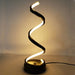 Modern LED Spiral Table Lamp - Elegant & Eye - Caring - Gear Elevation