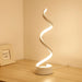 Modern LED Spiral Table Lamp - Elegant & Eye - Caring - Gear Elevation