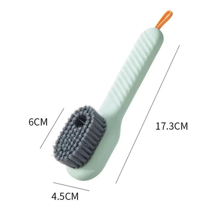 Multi - functional Soft Bristle Shoe & Calothing Brush – Long - Handled Cleaner for Easy, Effective Household Care - Gear Elevation