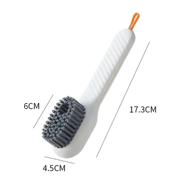 Multi - functional Soft Bristle Shoe & Calothing Brush – Long - Handled Cleaner for Easy, Effective Household Care - Gear Elevation