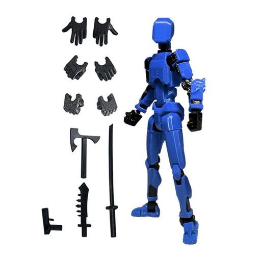 Multi - Jointed Movable Shapeshifting Robot – 3D Printed Multi - Jointed Action Figure for Creative Play, Perfect for Kids, Adults, and Parent - Child Bonding Games - Gear Elevation