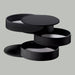 Multi - Layer Rotating Jewelry Box - Compact Rotating Storage - Gear Elevation