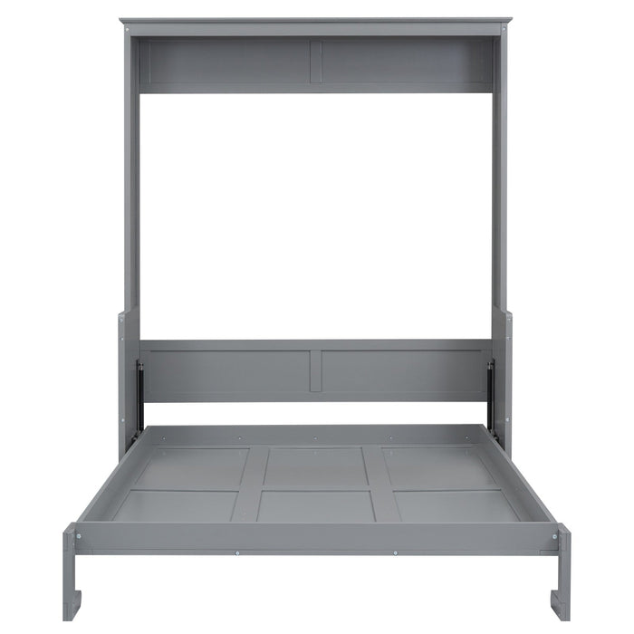 Murphy Queen Size Bed with a Shelf - Gear Elevation