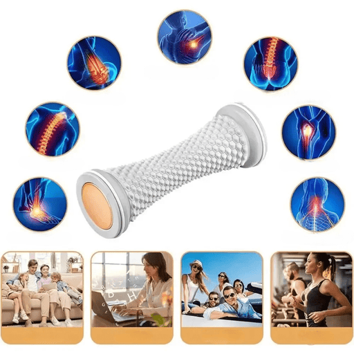 Muscle - Relief Foot Massager – Yoga Roller & Plantar Fascia Roller for Deep Relaxation, Manual Plastic Foot Care Massage Ball - Gear Elevation