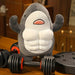 Muscle Shark Plush Toys - Stuffed Ocean Whale Fish Soft Plushie Animals - Gear Elevation