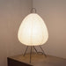 Nogy Noguchi Style Lamp - Table, Desk, Bedside Lamp - Gear Elevation