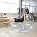 Nordic Style Inflatable Transparent Sofa - Blow Up Couch Bag Lazy Sofa Chair - Gear Elevation