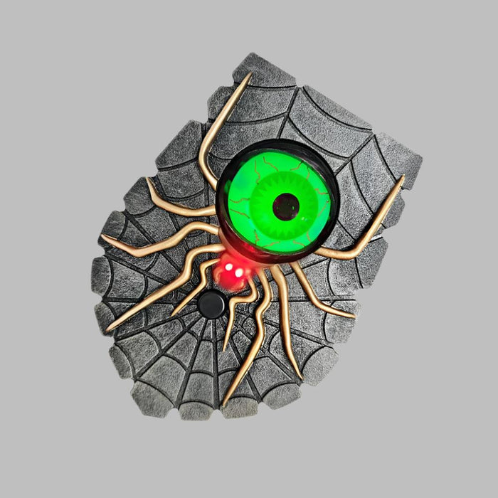 One - Eyed Doorbell - Halloween Doorbell Decoration, Luminous Eyeball Spider Bell Decor, Gift for Halloween - Gear Elevation